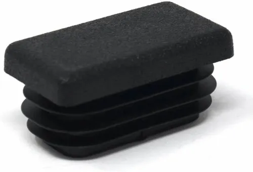 Design61 10x Lamellenstopfen Vierkant Rohrstopfen 45x30 mm Wandstärke 0,8-3 mm