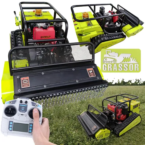 Mulchmäher Grassor AgroForce 1000DS-D25 – Ferngesteuert mit 100 cm Schnittbreite