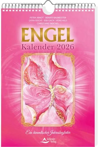 Engel-Kalender 2026: Ein himmlischer Jahresbegleiter - Kalender für Lebenshilfe & Entspannung, inspiriert von Engelmotiven für mehr Harmonie und positive Energie im Alltag.
