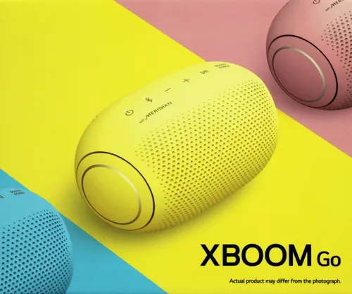 LG Xboom Go PL2S Lautsprecher in gelb von LG