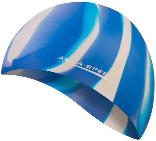 Aqua Speed Badekappe Aqua Speed Bunte Schwimmkappe Bademütze (Erwachsene, Kinder) Silikon