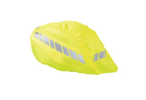 Hama Fahrradhelmüberzug für Fahrradhelme, reflektierend, neongelb