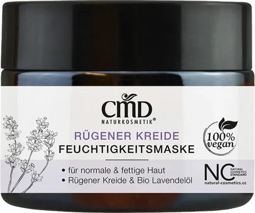 CMD Naturkosmetik Rügener Kreide Feuchtigkeitsmaske 50 ml Gesichtsmaske