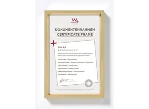 Walther Kunststoffrahmen Steel Style ES130G 21x29,7cm gold