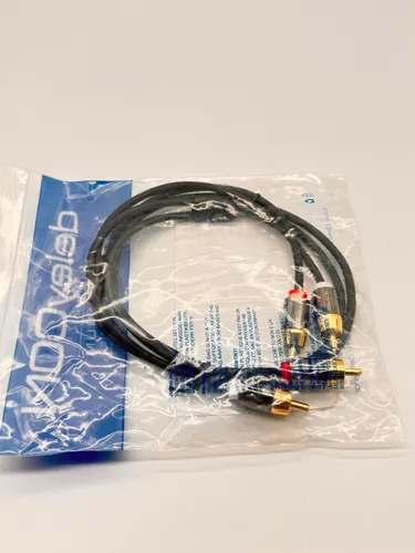 deleyCON HQ Cinch Kabel [1m] von deleyCON