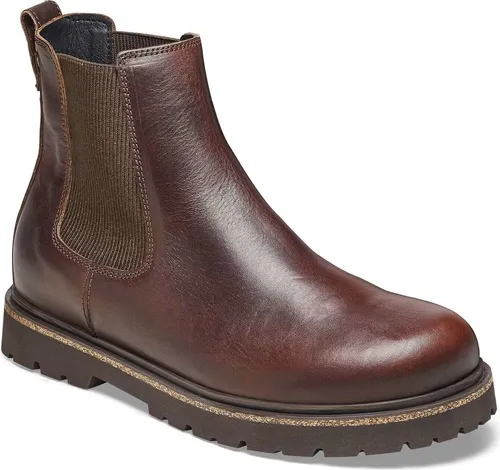 Birkenstock Herren Chelsea Boots 45 EU - Herren-Stiefel aus hochwertigem Glattleder, ideal für stilvolle Outfits und höchsten Tragekomfort.