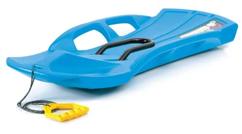 Schlitten mit Seitengriffen und Fußstütze – Modell SNOW TRAIN CONTROL