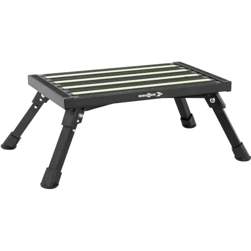 BRUNNER Klapptritt Go Step Black Fluo in schwarz von Brunner