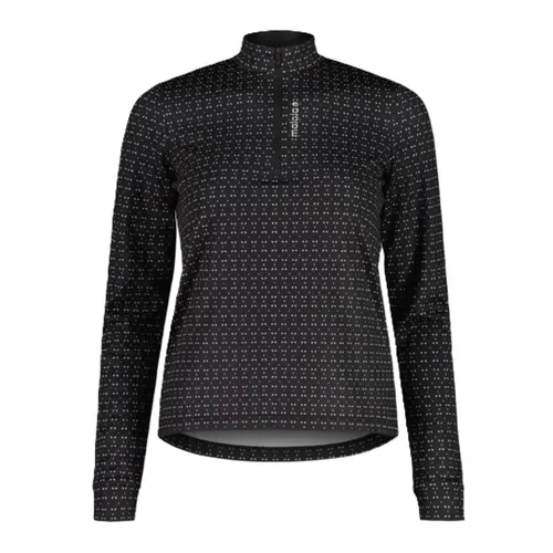 Maloja Halfzip-Langarmshirt SawangM Adventure - Damen Midlayer Shirt XL - Maloja Outdoorbekleidung mit 4-Wege-Stretch und schnelltrocknendem Thermopile ECO Fleece, ideal für Langlauf und Outdoor-Aktivitäten.
