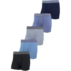 TupTam Boxershorts Jungen Boxershorts Unterhose Kinder Boxer Unterwäsche 10er / 5er Pack blau|grau|schwarz 152-158