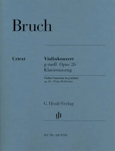 Violinkonzert g-moll op. 26 von Max Bruch von G. Henle Verlag