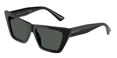 Produktbild Jimmy Choo JC5028 Damen-Sonnenbrille Vollrand Cat Eye Acetat-Gestell, schwarz