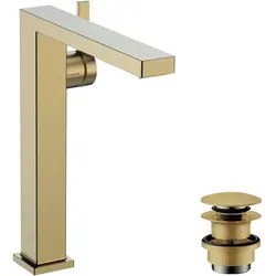 Tecturis E Einhebel-Waschtischmischer 240 CoolStart EcoSmart+ - Moderne Waschtischarmatur mit Push-Open Ablaufgarnitur, 4 l/min Durchflussrate und komfortabler Hebelgriff für effiziente Wassernutzung.