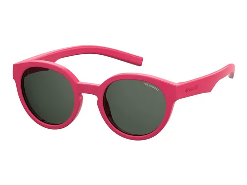 Polaroid PLD 8019/S/SM Sonnenbrille für Mädchen - Sonnenbrille für Mädchen im trendigen Pink, ideal für Kinder von 3-8 Jahren, inklusive praktischer Schutzhülle.