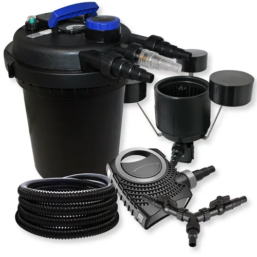 TTSunSun Druckteichfilter Set 10000l mit UVC und Pumpe