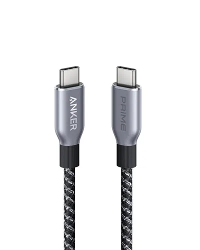 ANKER 240W Prime USB-C auf USB-C Kabel, 90cm, Upcycled - Hochwertiges USB-C Kabel für schnelles Laden mit 240W. Ideal für moderne Geräte, langlebig und nachhaltig – perfekt für den täglichen Einsatz.