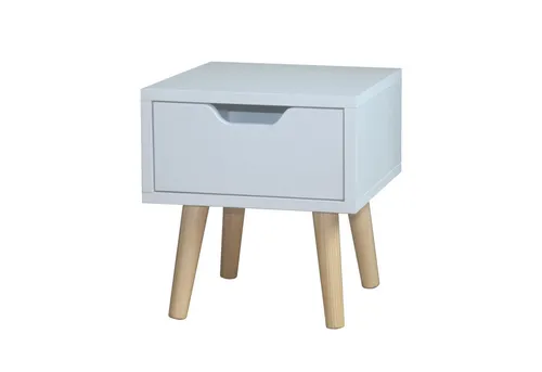 HTI-Living Nachttisch Thekla Weiß in weiß von HTI-Line