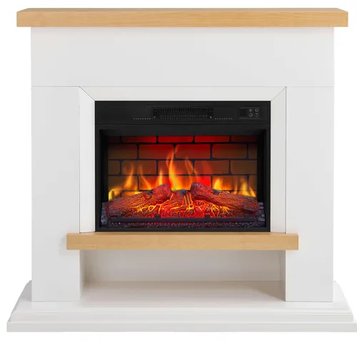 Elektrokamin ArtiFlame Shelford AF23BS weiß