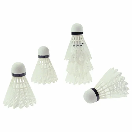 Federbälle aus Kunststoff, 6 Stück