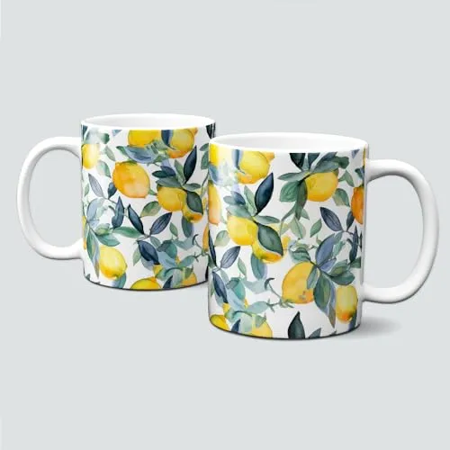 online-hut - Tasse - Kaffeebecher - Lieblingstasse - mit Zitronen - Zitronenbaum - LT-230