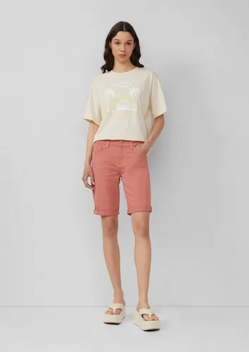 QS Jeansshorts Jeans-Hose CATIE Jeans-Bermuda Catie / Slim Fit / Mid Rise