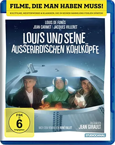 Louis und seine außerirdischen Kohlköpfe - Louis de Funes [Blu-ray]