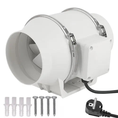 100mm Rohrventilator Hochleistungs Abluftventilator von ZREE