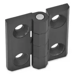 237-ZD-50-50-A-SW Scharniere, Zink-Druckguss / Aluminium