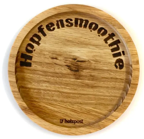 Glasuntersetzer & Bierdeckel Beige von holzpost