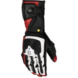 Knox Handroid MK V - Motorradhandschuhe in Schwarz/Weiß/Rot - XL - Innovative Motorradhandschuhe mit BOA-Verschlusssystem und Scaphoid Protection System für maximalen Schutz und perfekten Sitz. Ideal für anspruchsvolle Fahrer!