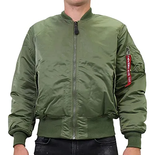Alpha Industries MA-1 Bomber Jacke 4XL in Sage Green von Alpha Industries