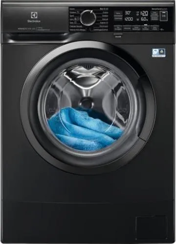 Electrolux EW6S306BL Waschmaschine - Waschmaschine mit 14 Programmen und 6 kg Kapazität, energieeffizient in der Klasse B, ideal für kleinere Haushalte und platzsparend in Schwarz.