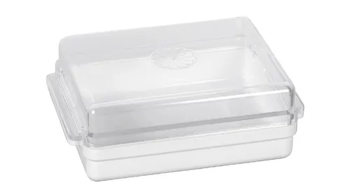 Westmark Butterdose Kunststoff weiss