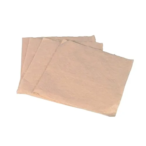 Pro DP 5000 Bio Servietten Prägeservietten Papierservietten Imbiss Servietten 33x33cm 1/4 Falz gefaltet auf 16,5x16,5cm 1-lagig braun natur, 33x33
