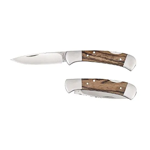 Haller Taschenmesser Stahlbacken Zebraholz 440 rsf, 40413 von Haller