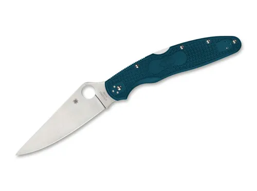 Spyderco Universalmesser Police 4 Blue C07FP4K390 - Hochwertiges Universalmesser für Camping und Outdoor, mit robustem Design und präziser Klinge für vielseitige Einsatzmöglichkeiten.