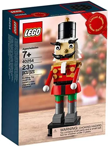 LEGO Exclusive Seasonal Nussknacker Limited Edition 40254 - Bauspielzeugset, limitiertes Sammlerstück und festliche Dekoration für die Weihnachtszeit