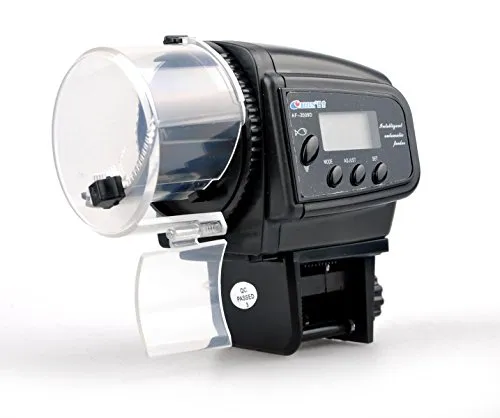 Binnan Automatischer Aquarium Futterautomat mit LCD Display und Zeitschaltuhr