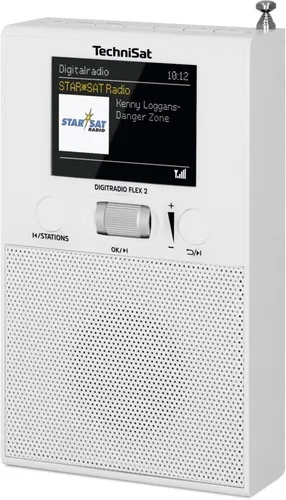 Technisat DigitRadio Flex 2 Taschenradio - Kompaktes Taschenradio mit hochwertigem Lautsprecher, ideal für unterwegs und sorgt für besten Musikgenuss überall.