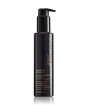 Shu Uemura Essence Absolue Overnight Serum 100ml - Haarkur für geschmeidiges, glänzendes Haar über Nacht, angereichert mit rotem Kamelienöl, ideal für trockenes bis sehr trockenes Haar.
