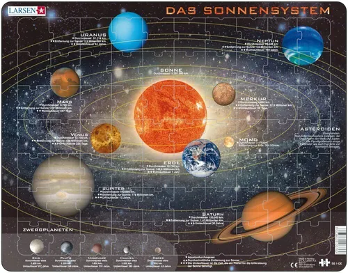 Larsen Puzzle Das Sonnensystem 70 tlg. von Larsen