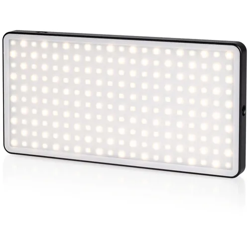 ayex LED Videoleuchte SL-200A Dimmbar mit 200 LEDs - Die ayex LED Videoleuchte SL-200A ist tragbar und vielseitig einsetzbar. Mit 200 LEDs und einstellbarer Farbtemperatur von 3200K bis 5600K erzielen Sie optimale Lichtverhältnisse für Ihre Aufnahmen. Ideal für Innen- und Außenbereiche.