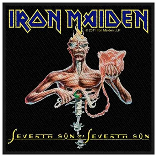 Iron Maiden - Seventh Son gewebter Aufnäher / Patch