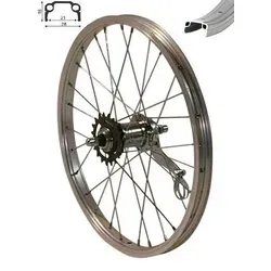 REDONDO 20 Zoll Hinterrad 20