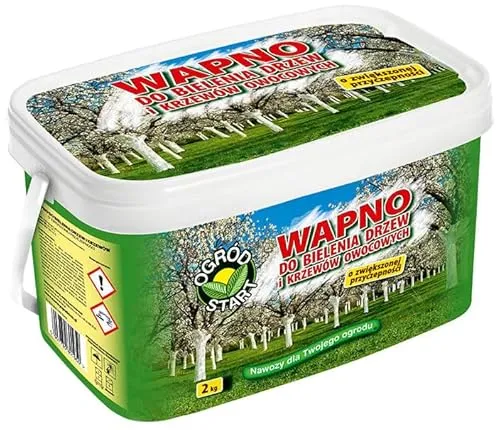 Weißanstrich Obstbäume Baumanstrich 2kg - Abdeckplanen zur Frostschutzpflege von Obstbäumen, sorgt für gesunde Rinde und schützt vor Schädlingen und Krankheiten mit natürlicher Formel.