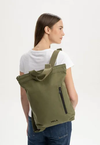 MELA Rucksack Hybrid Rucksack Style ANIL, Bequem als Rucksack oder Umhängetasche tragbar