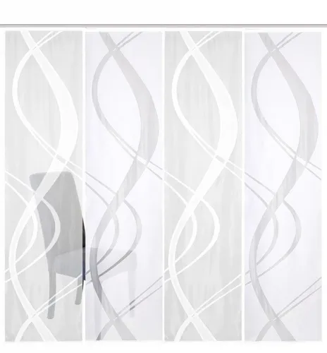 Produktbild 4-teiliges Schiebevorhang-Set TIBASO