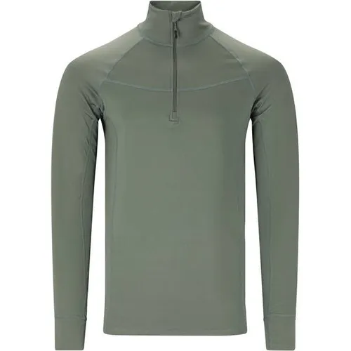 Whistler Baggio M Ski Pulli - Balsam Green 2XL - Herren Midlayer und Fleecejacken zum Skifahren, atmungsaktiv mit hohem Stehkragen und integriertem Kinnschutz für optimalen Komfort und Bewegungsfreiheit beim Outdoor-Sport.