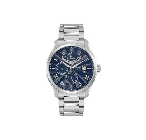Bulova Wilton 96C147 Automatikuhr - Armbanduhren mit elegantem Design, mechanischem Handaufzugswerk und Saphirglas für hohe Präzision und Tragekomfort.