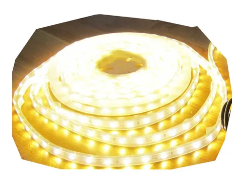 Lumen 5m Led Streifen 600 LED warmweiß wasserfest IP65 12Volt ohne Netzteil 2550